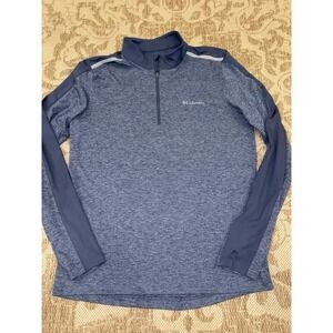 Columbia Lakefront Trail 1/4 Zip Long Sleeve Omni Shield Pullover - Men's Size M